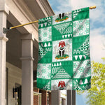 Nigeria Christmas Garden Flag Patchwork Style