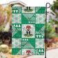 Nigeria Christmas Garden Flag Patchwork Style
