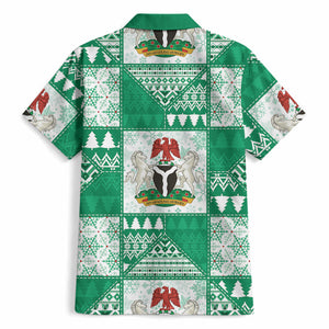 Nigeria Christmas Hawaiian Shirt Patchwork Style