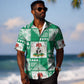 Nigeria Christmas Hawaiian Shirt Patchwork Style