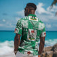 Nigeria Christmas Hawaiian Shirt Patchwork Style