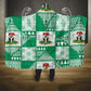 Nigeria Christmas Hooded Blanket Patchwork Style