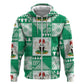 Nigeria Christmas Hoodie Patchwork Style