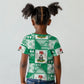 Nigeria Christmas Kid T shirt Patchwork Style