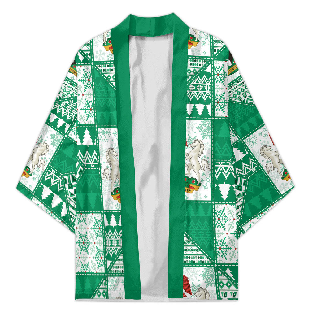 Nigeria Christmas Kimono Patchwork Style