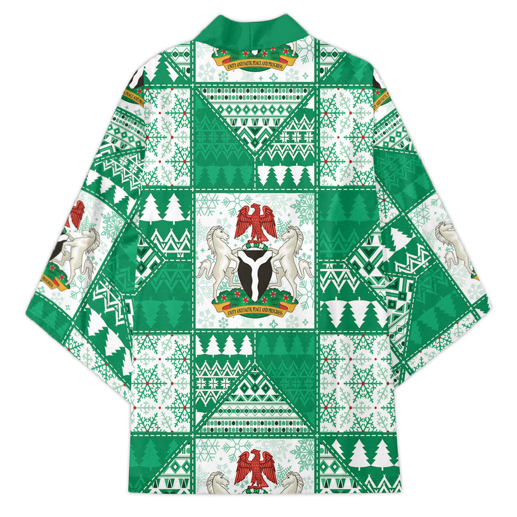 Nigeria Christmas Kimono Patchwork Style