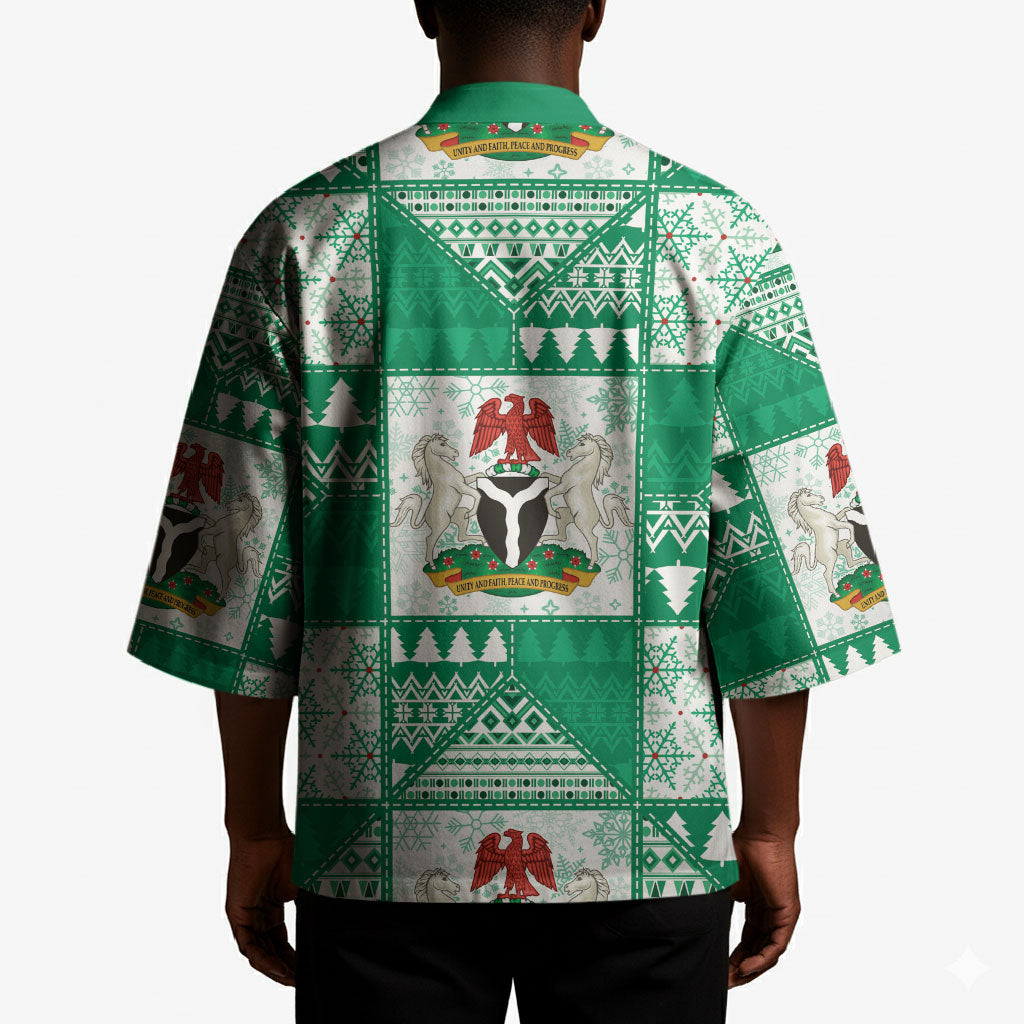 Nigeria Christmas Kimono Patchwork Style