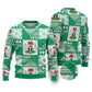 Nigeria Christmas Ugly Christmas Sweater Patchwork Style