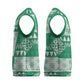 Nigeria Christmas Knitted V-Neck Vest Patchwork Style