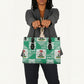 Nigeria Christmas Leather Bag Patchwork Style