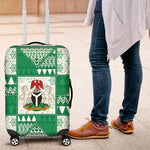 Nigeria Christmas Luggage Cover Patchwork Style