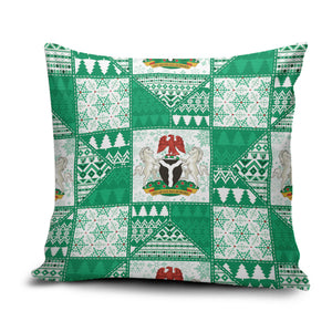 Nigeria Christmas Pillow Cover Patchwork Style