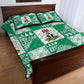Nigeria Christmas Quilt Bed Set Patchwork Style
