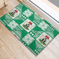 Nigeria Christmas Rubber Doormat Patchwork Style