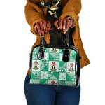 Nigeria Christmas Shoulder Handbag Patchwork Style