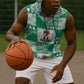 Nigeria Christmas Sleeveless Hoodie Patchwork Style