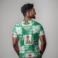 Nigeria Christmas T shirt Patchwork Style