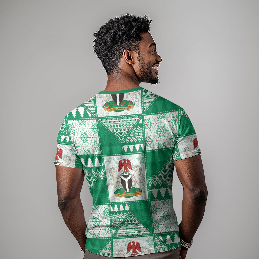 Nigeria Christmas T shirt Patchwork Style