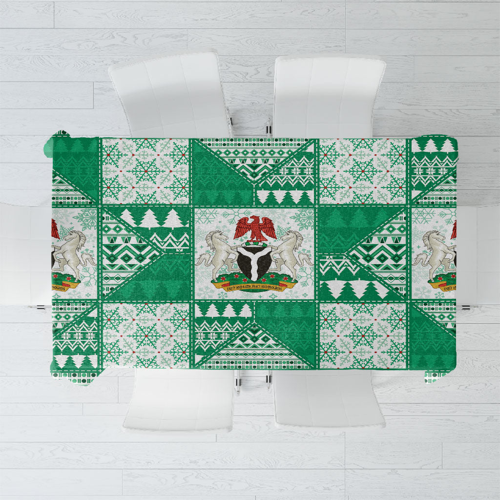 Nigeria Christmas Tablecloth Patchwork Style