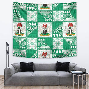 Nigeria Christmas Tapestry Patchwork Style
