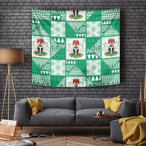 Nigeria Christmas Tapestry Patchwork Style