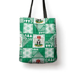 Nigeria Christmas Tote Bag Patchwork Style