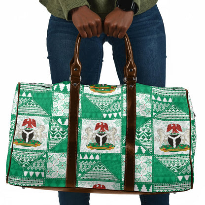 Nigeria Christmas Travel Bag Patchwork Style