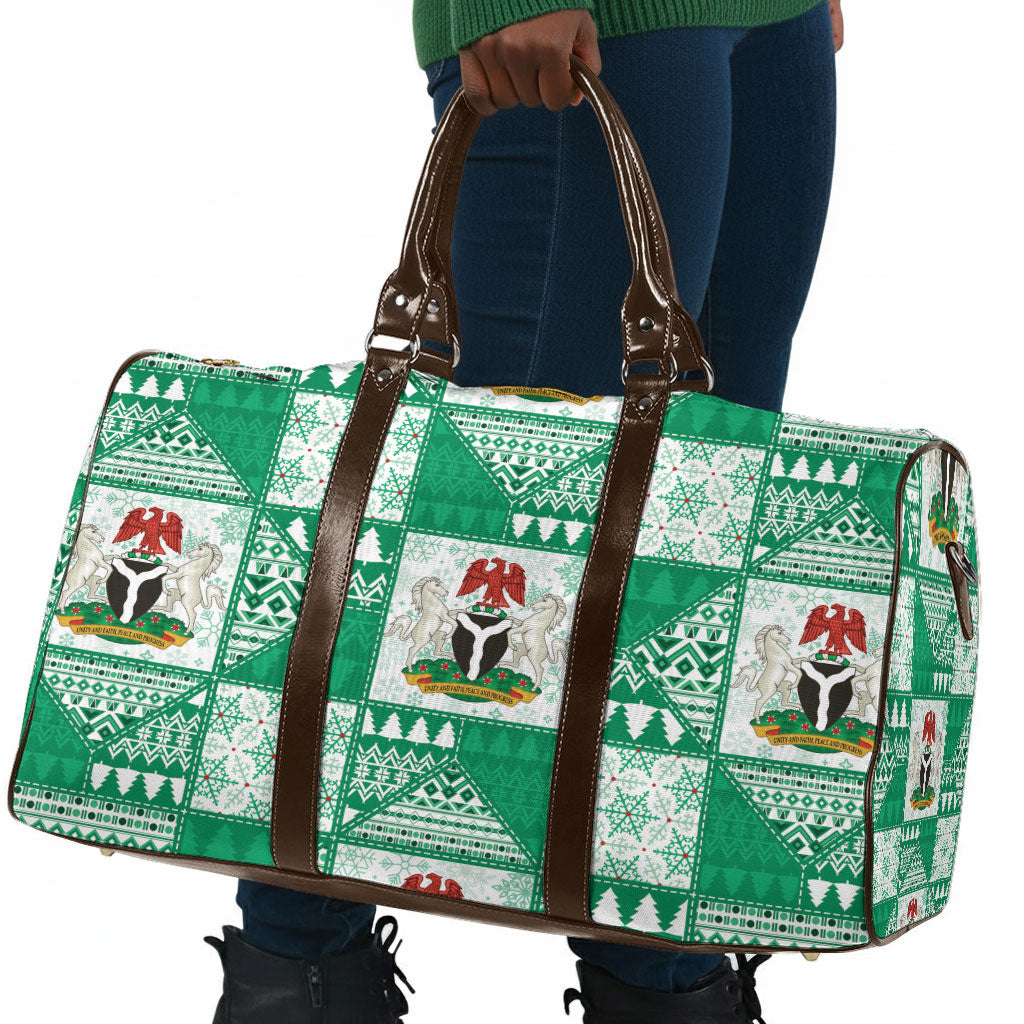Nigeria Christmas Travel Bag Patchwork Style