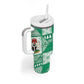 Nigeria Christmas Tumbler With Handle Patchwork Style