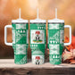 Nigeria Christmas Tumbler With Handle Patchwork Style
