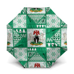 Nigeria Christmas Umbrella Patchwork Style