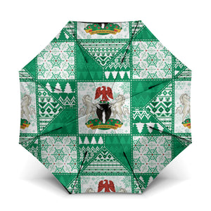 Nigeria Christmas Umbrella Patchwork Style