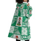Nigeria Christmas Wearable Blanket Hoodie Patchwork Style