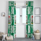 Nigeria Christmas Window Curtain Patchwork Style