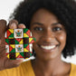 Zimbabwe Christmas AirPods Case Patchwork Style