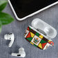 Zimbabwe Christmas AirPods Case Patchwork Style