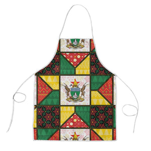 Zimbabwe Christmas Apron Patchwork Style