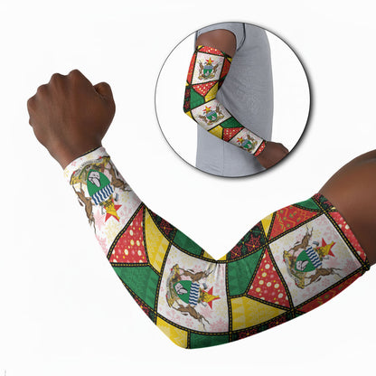 Zimbabwe Christmas Arm Sleeves Patchwork Style