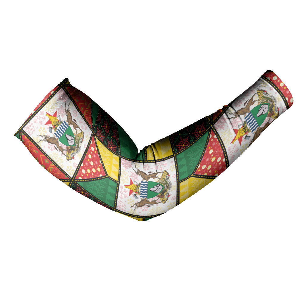 Zimbabwe Christmas Arm Sleeves Patchwork Style