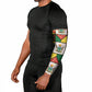 Zimbabwe Christmas Arm Sleeves Patchwork Style