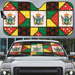 Zimbabwe Christmas Auto Sun Shade Patchwork Style