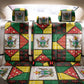 Zimbabwe Christmas Back Car Seat Cover Patchwork Style