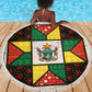Zimbabwe Christmas Beach Blanket Patchwork Style