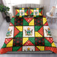 Zimbabwe Christmas Bedding Set Patchwork Style