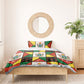 Zimbabwe Christmas Bedding Set Patchwork Style