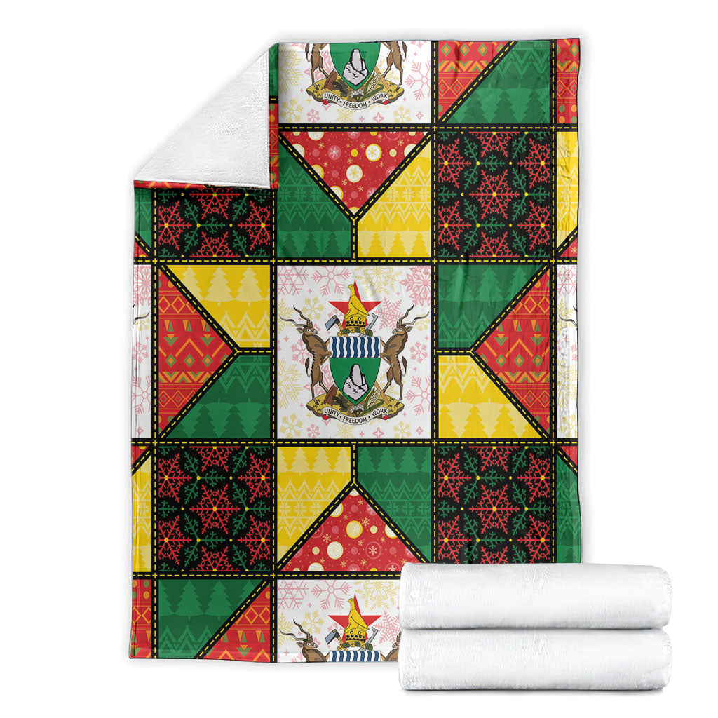 Zimbabwe Christmas Blanket Patchwork Style