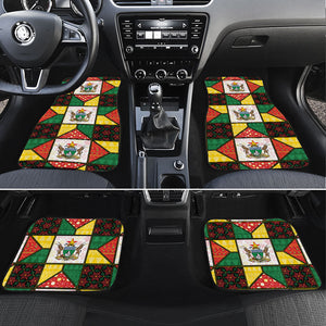 Zimbabwe Christmas Car Mats Patchwork Style