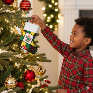 Zimbabwe Christmas Stocking Patchwork Style