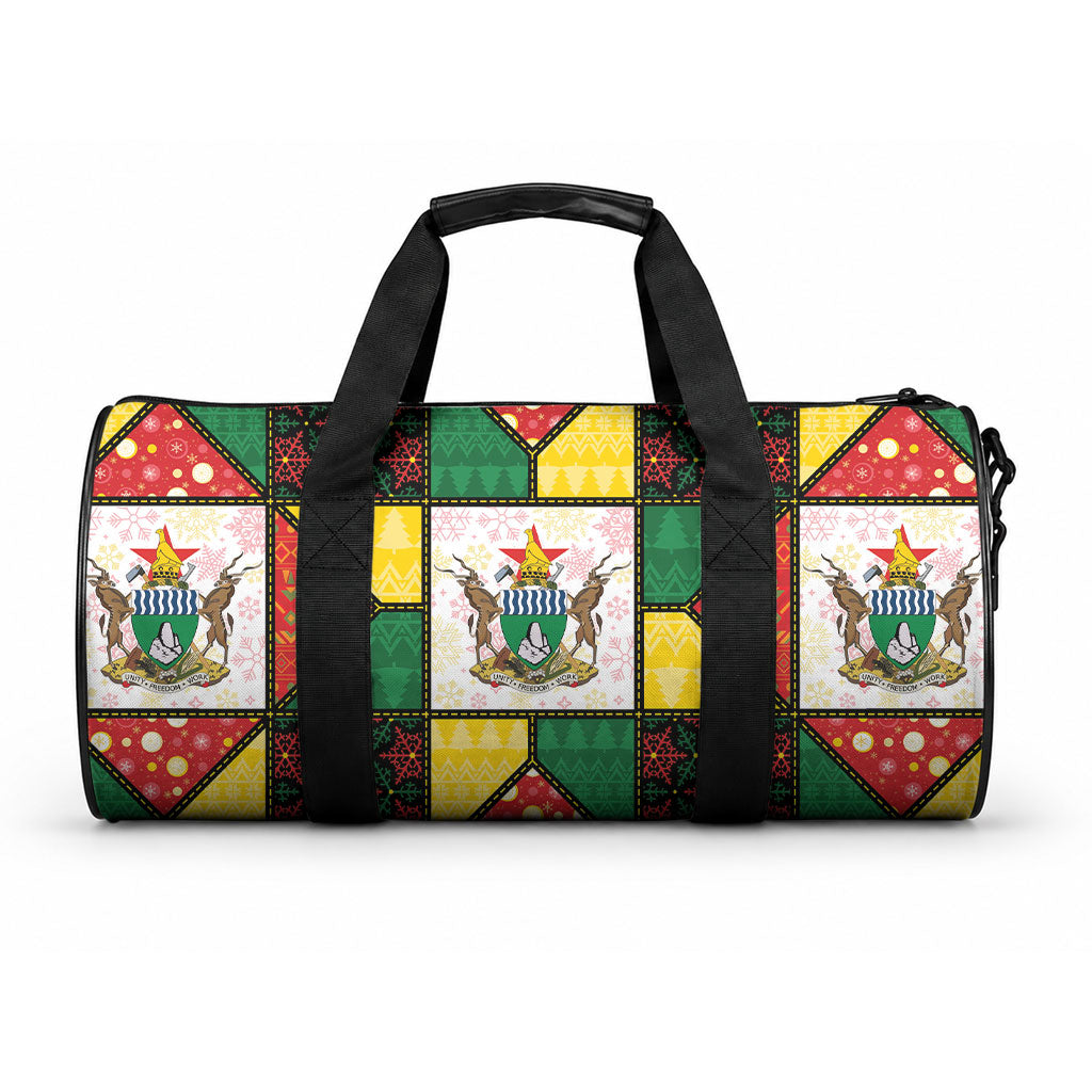 Zimbabwe Christmas Duffle Bag Patchwork Style