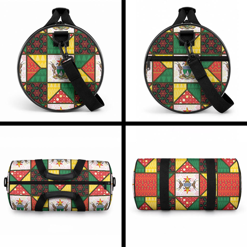 Zimbabwe Christmas Duffle Bag Patchwork Style